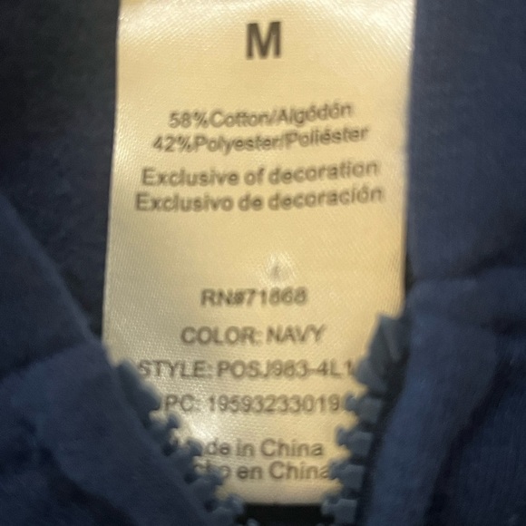 Winnie the Pooh Hooded Zip Up Jacket Medium - Picture 5 of 5